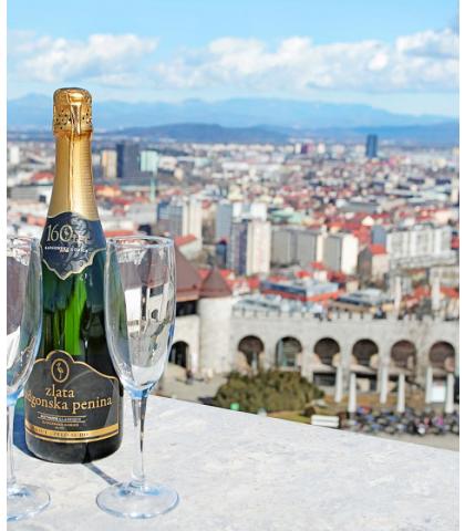 Führung mit Sekt