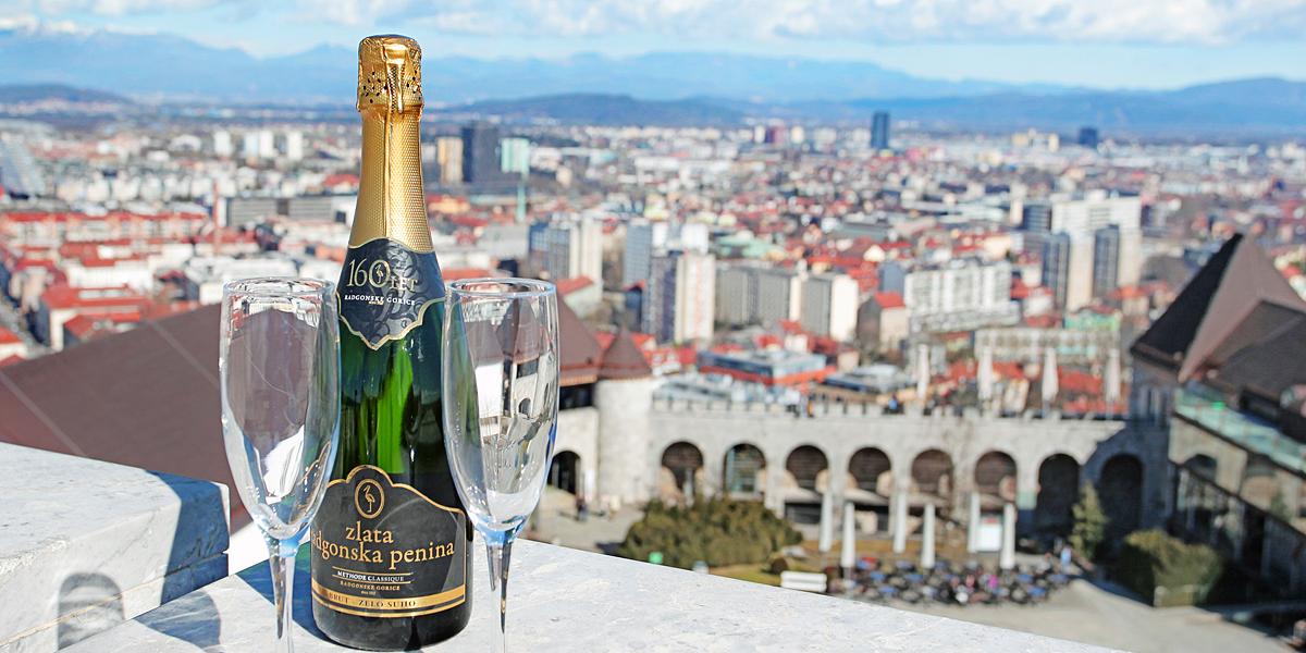 Führung mit Sekt