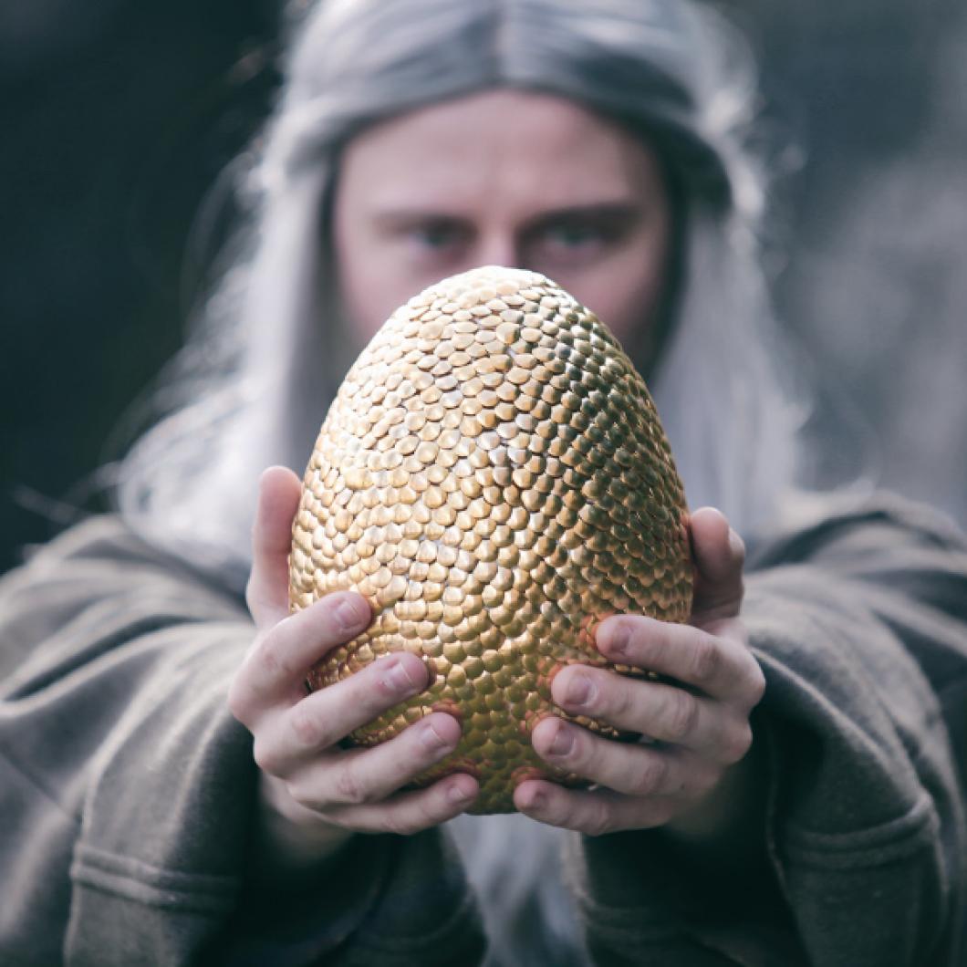 Skrivnost zmajevega jajca. Foto: Miha Mally