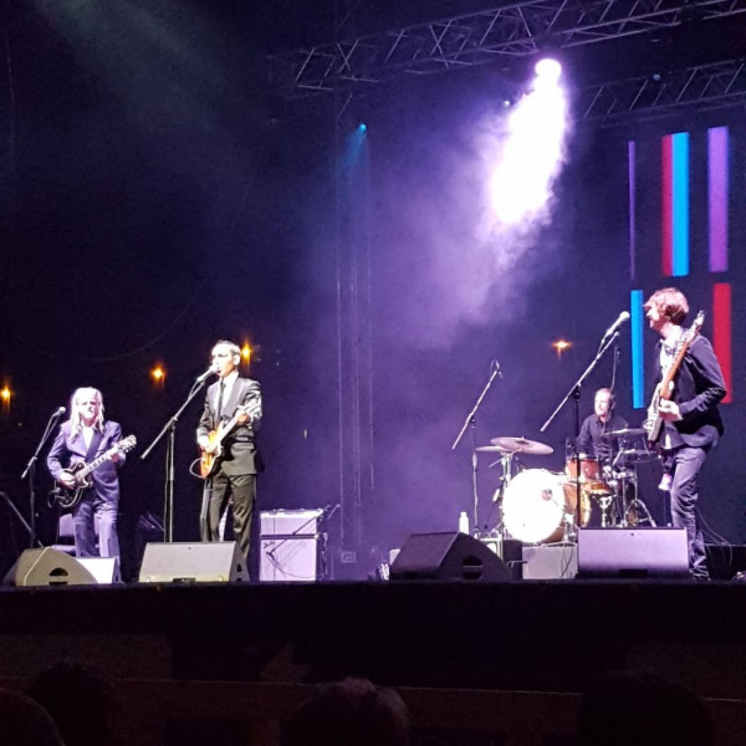 Tadej Toš & the band. Foto: Željko Želeničič