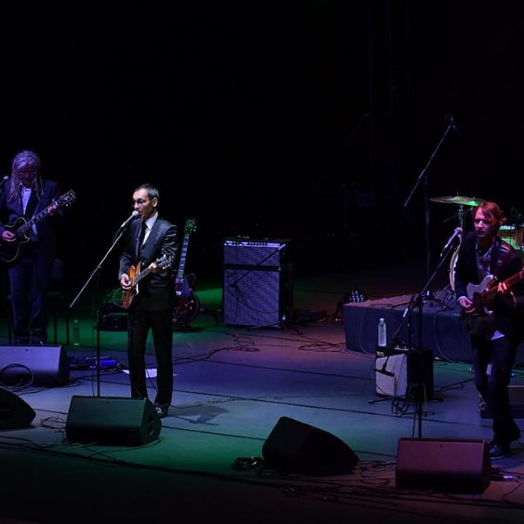 Tadej Toš & the band. Foto: Željko Želeničič