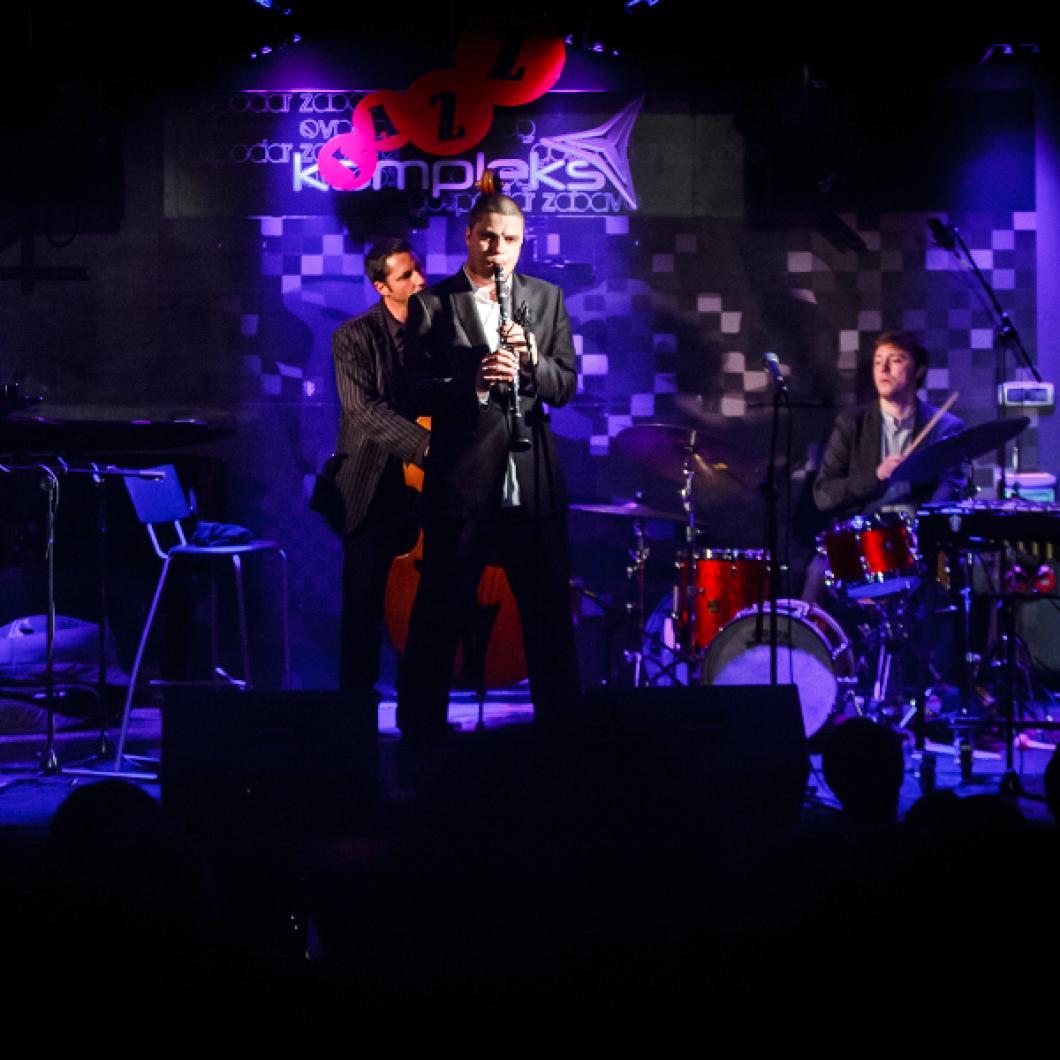 Vid Jamnik & Eddie Luis' Jazz Passengers. Foto: Nika Hölcl Praper