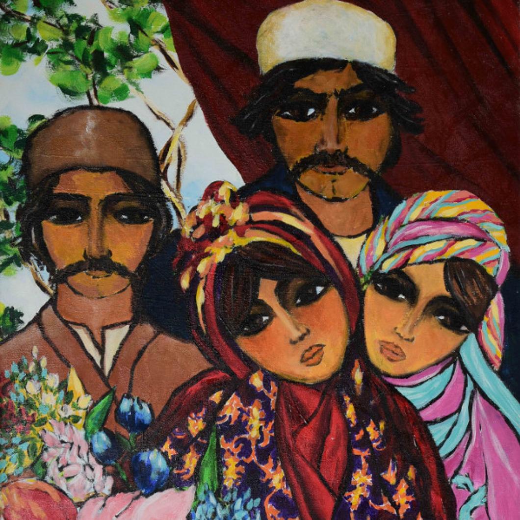 Slikarska razstava Čarobnost Perzije.