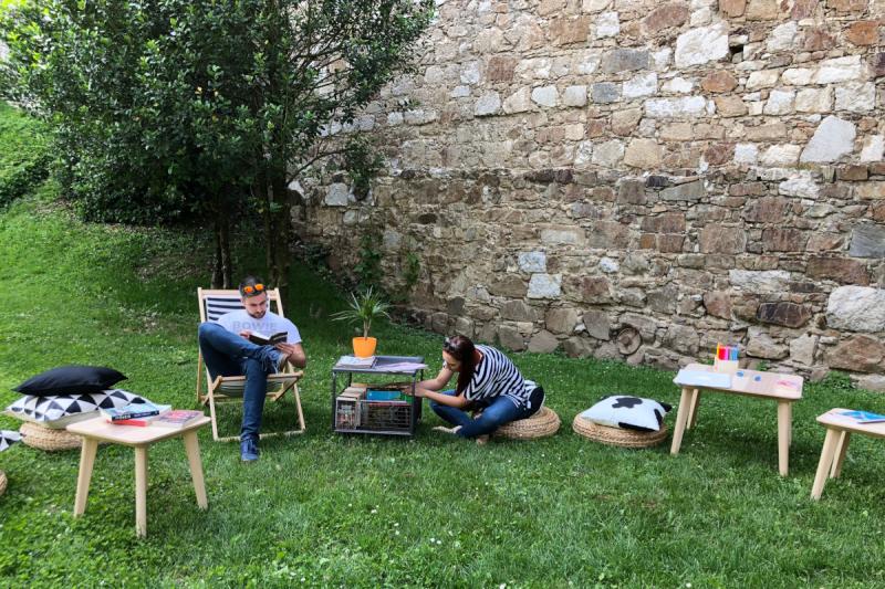 Grajska bralnica. Foto: arhiv LG