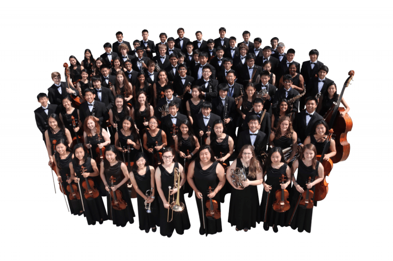 Mladinski simfonični in pihalni orkester iz Saratoge (ZDA)