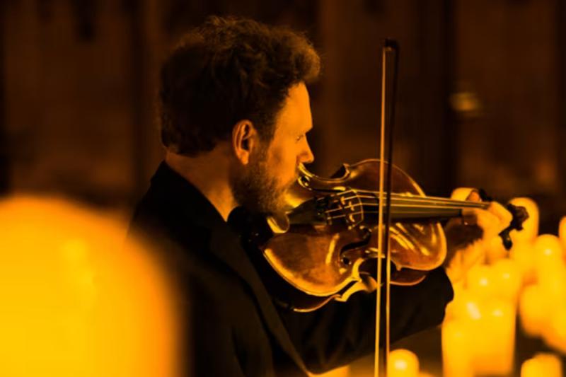 Candlelight koncert, violinist