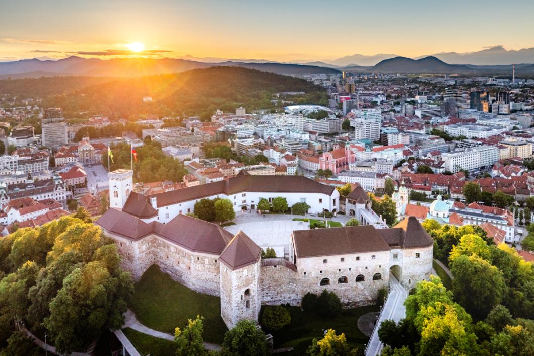 Ljubljanski grad. Foto: Jošt Gantar