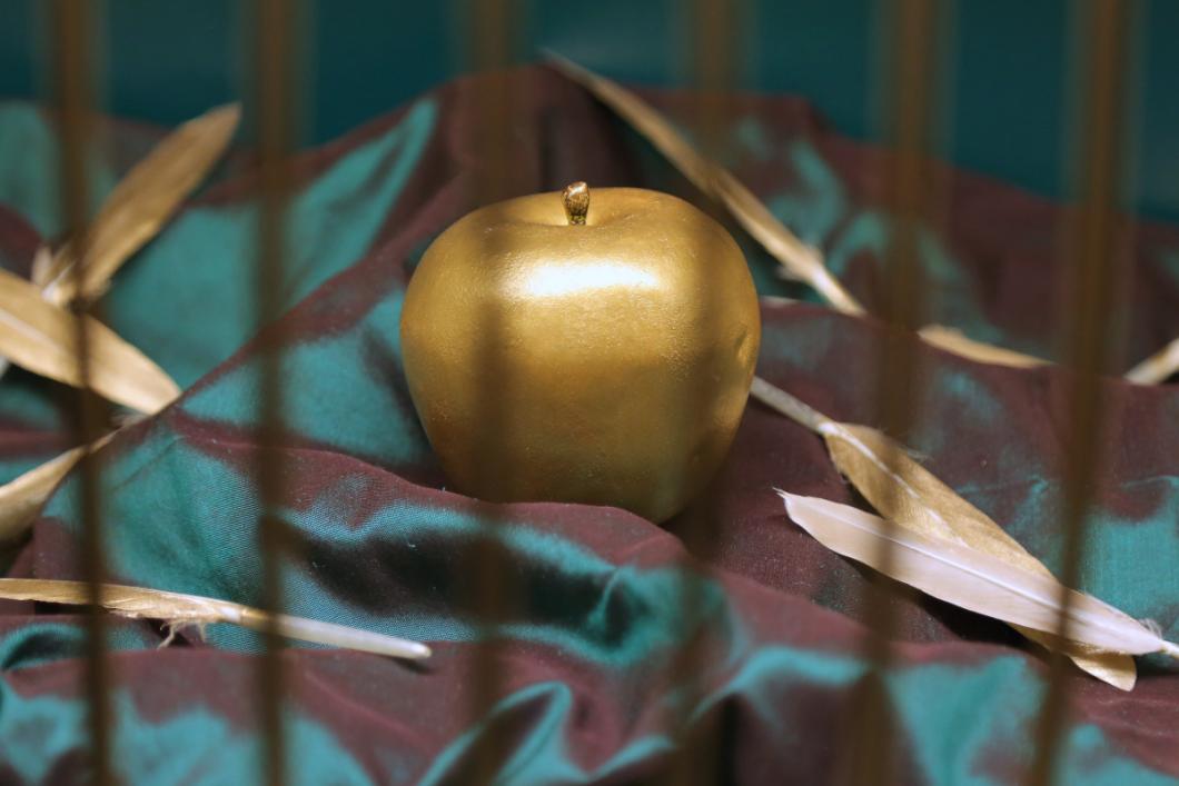 Detajl iz razstave Za devetimi gorami, zlato jabolko. Foto: Miha Mally