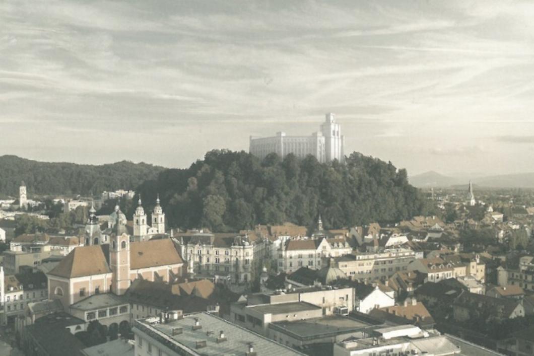 Plečnikov parlament na Grajskem griču (neuresničena ideja)