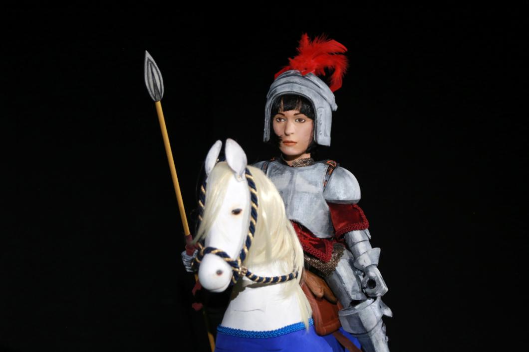 Friderik in zmaj. Foto: Miha Mally