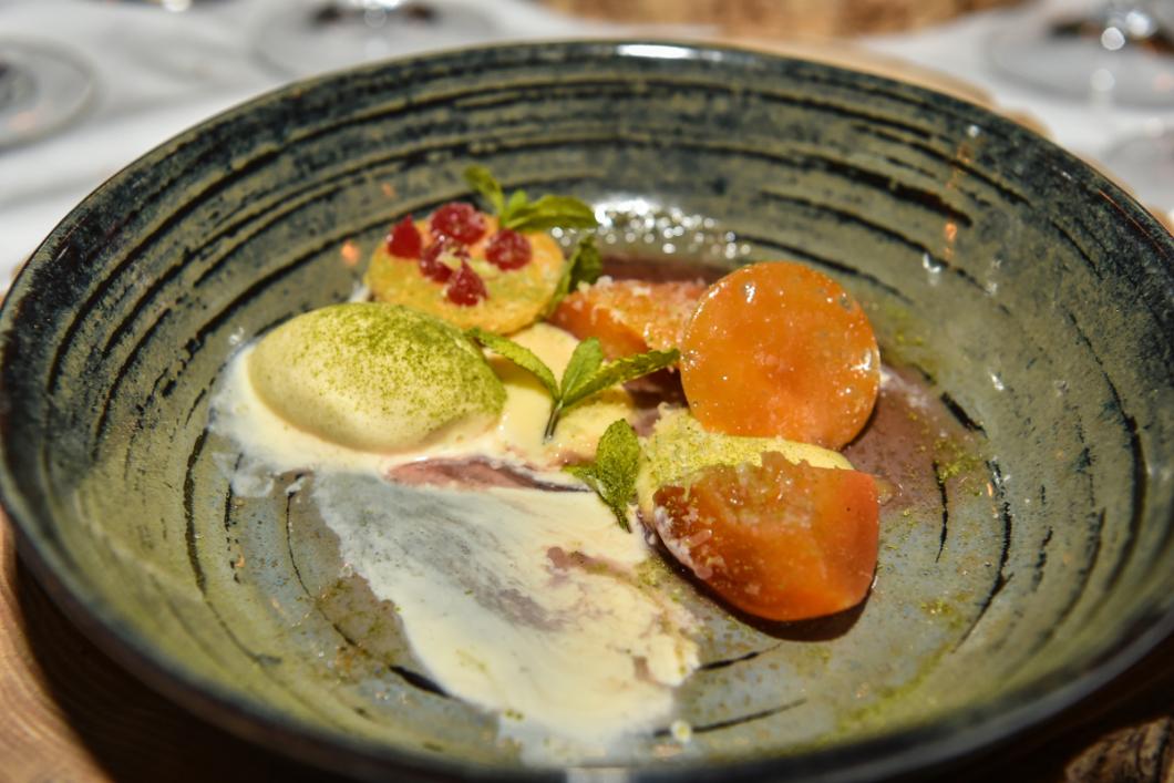 Dinner in the Castle Vineyard. Photo: Peter Irman