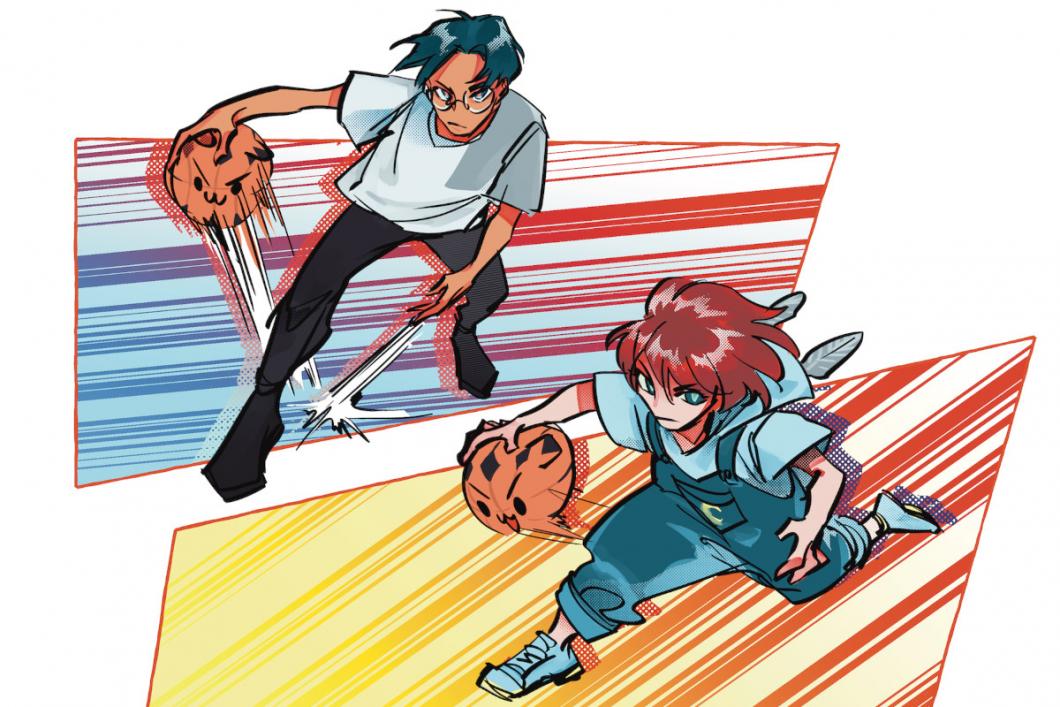 Grajski striparji: Ilustracije Anna Sangawa Hmeljak
