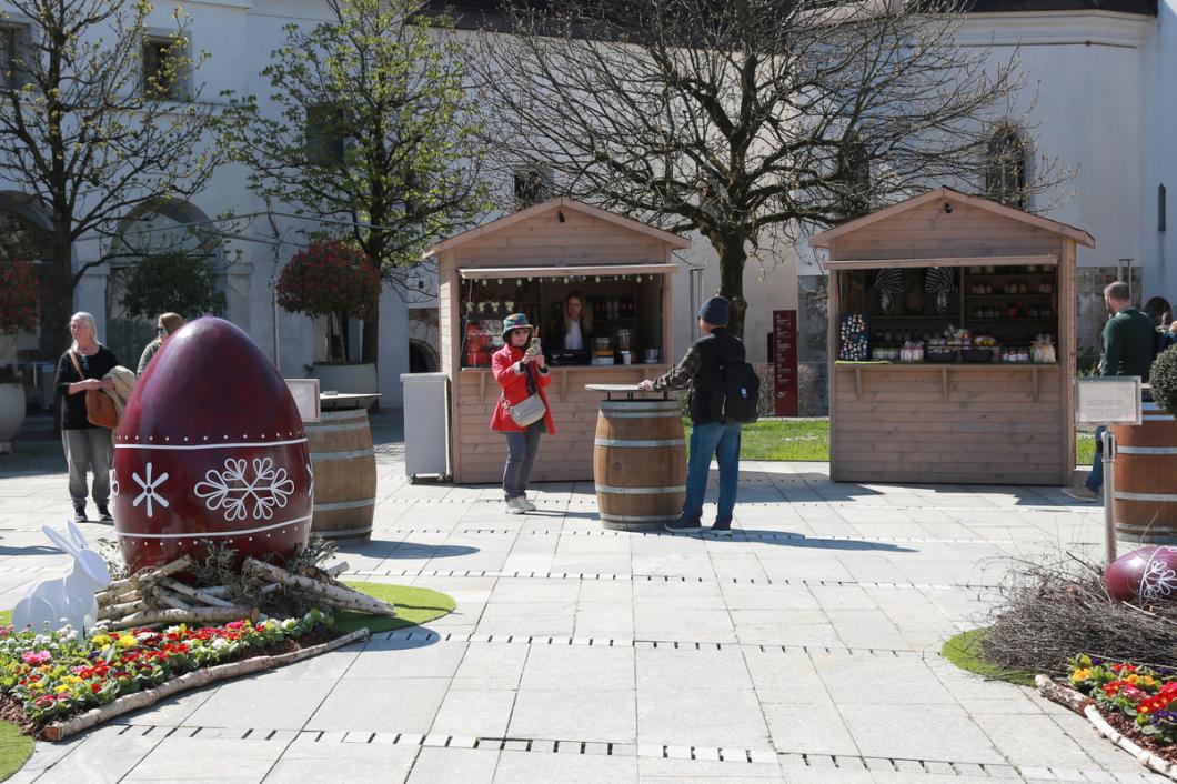 Velikonočni sejem na gradu. Foto: Miha Mally