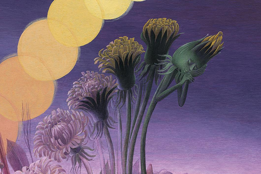 Illustration from the picture book Lučka the Dandelion. Illustration: Ančka Gošnik Godec