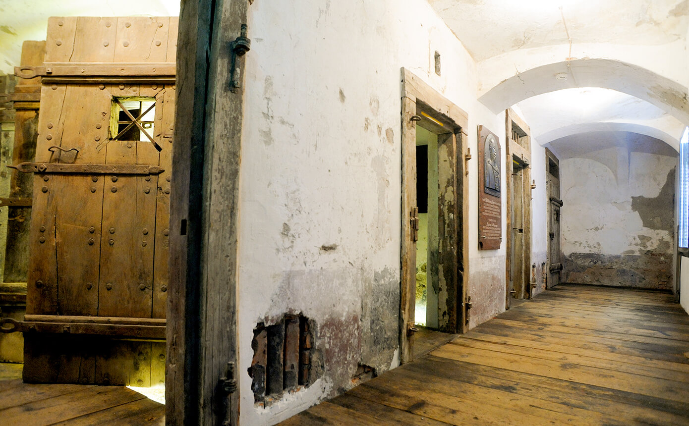 Bivše zaporniške celice v Kaznilnici. Foto: Sara Bano