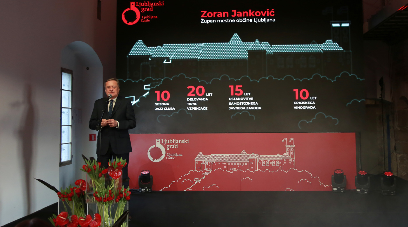 15 let javnega zavoda Ljubljanski grad. Foto: Miha Mally
