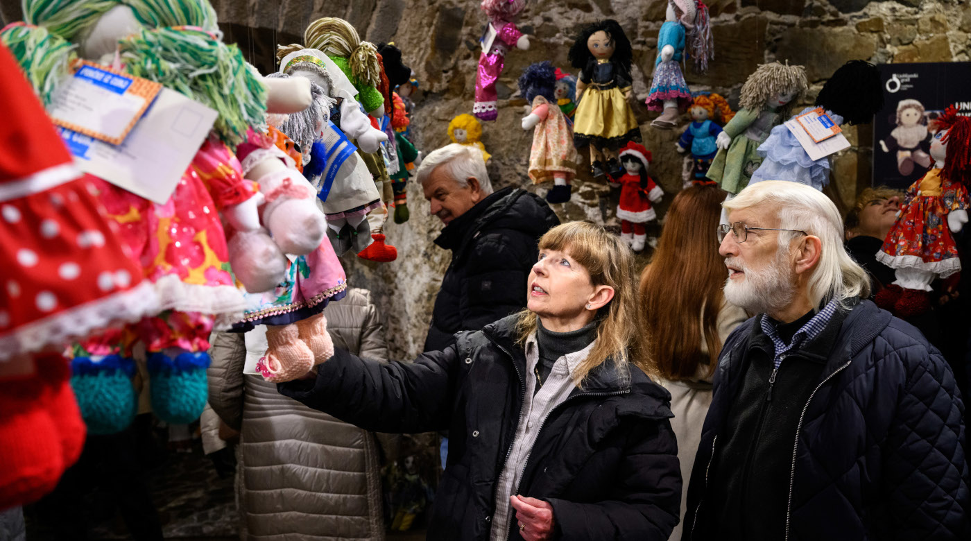 UNICEF-ove Punčke iz cunj. Foto: Domen Pal