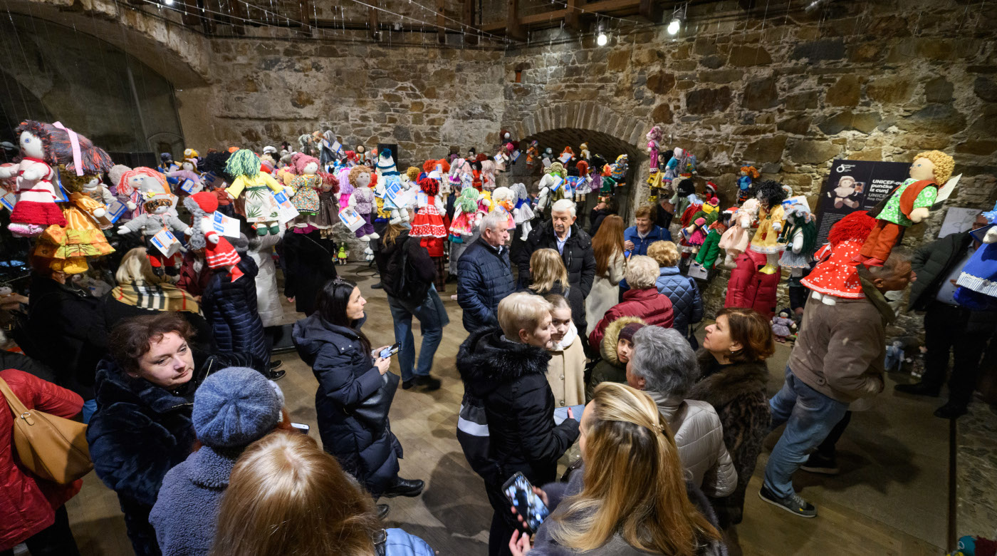 UNICEF-ove Punčke iz cunj. Foto: Domen Pal