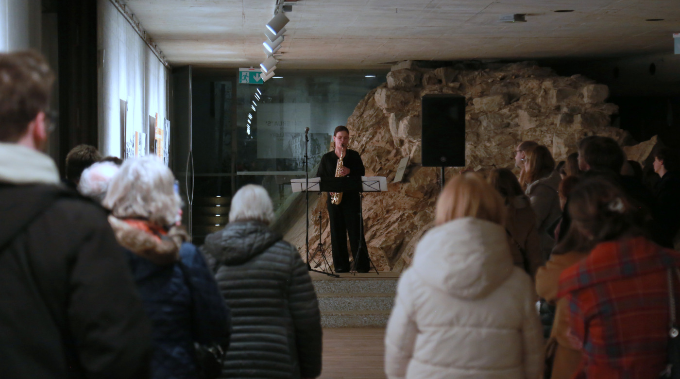 Otvoritev razstave Hanno Hardt: Slovenci - Odtisi preteklega. Foto: Miha Mally