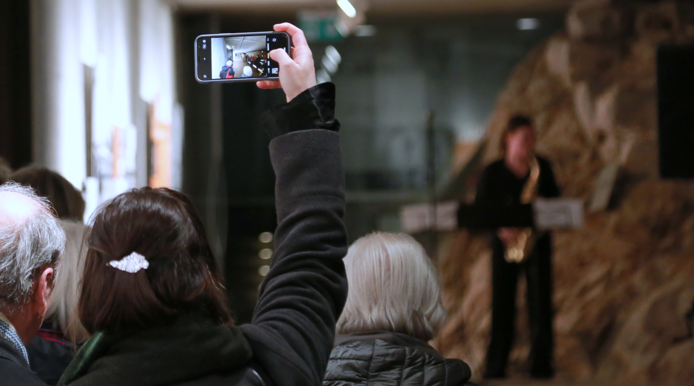 Otvoritev razstave Hanno Hardt: Slovenci - Odtisi preteklega. Foto: Miha Mally