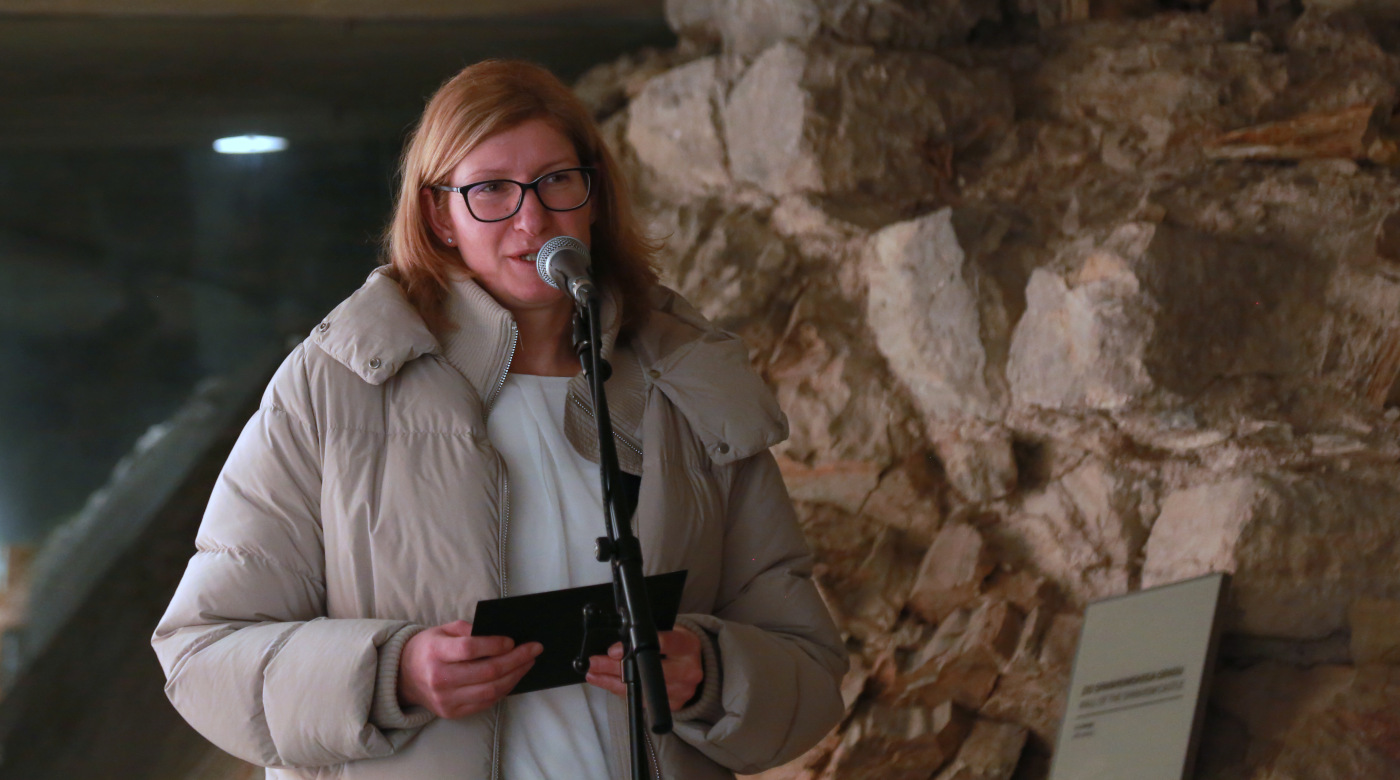 Otvoritev razstave Hanno Hardt: Slovenci - Odtisi preteklega. Foto: Miha Mally