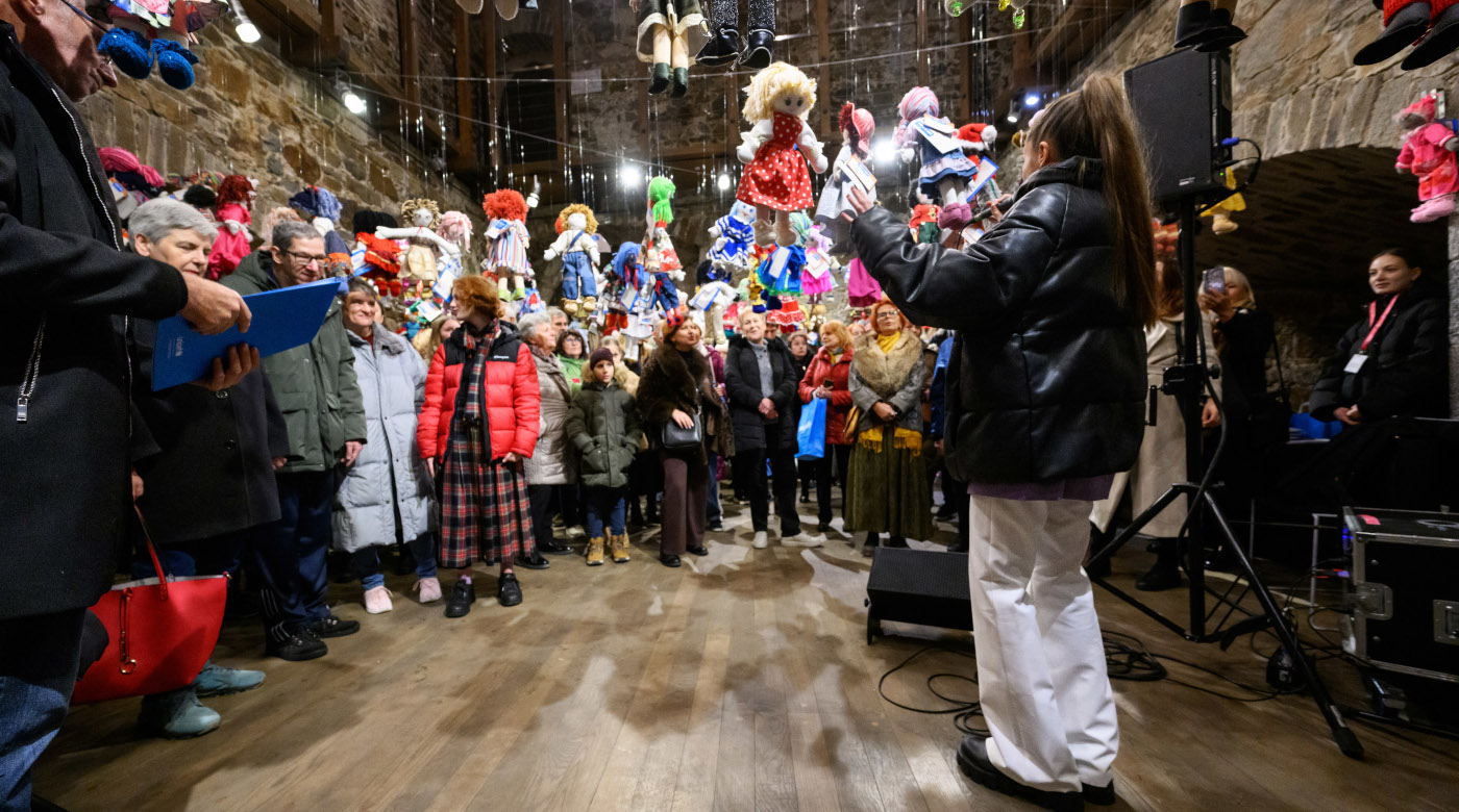 UNICEF-ove Punčke iz cunj. Foto: Domen Pal