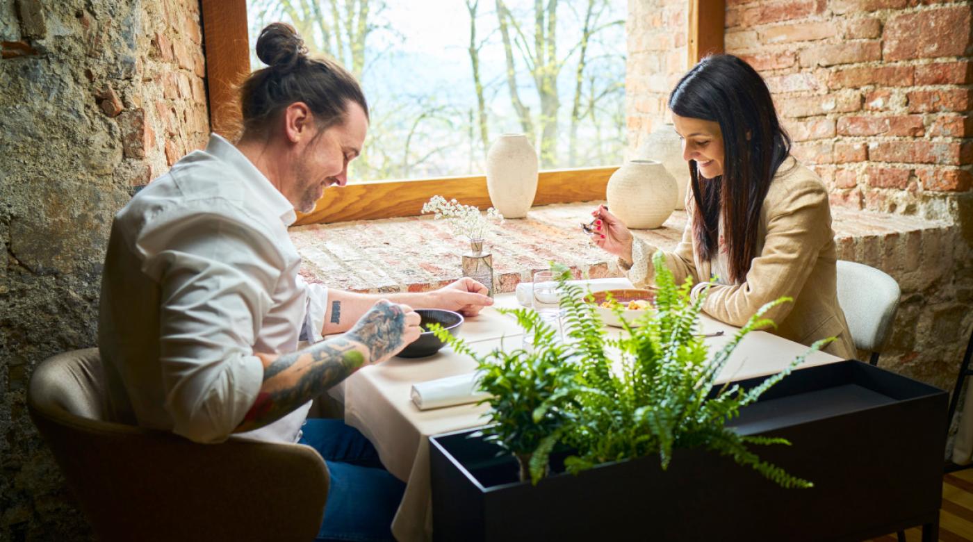 Urbaner kurzurlaub zwischen burgmauer und wiengarten. Foto: Blaž Žnidaršič