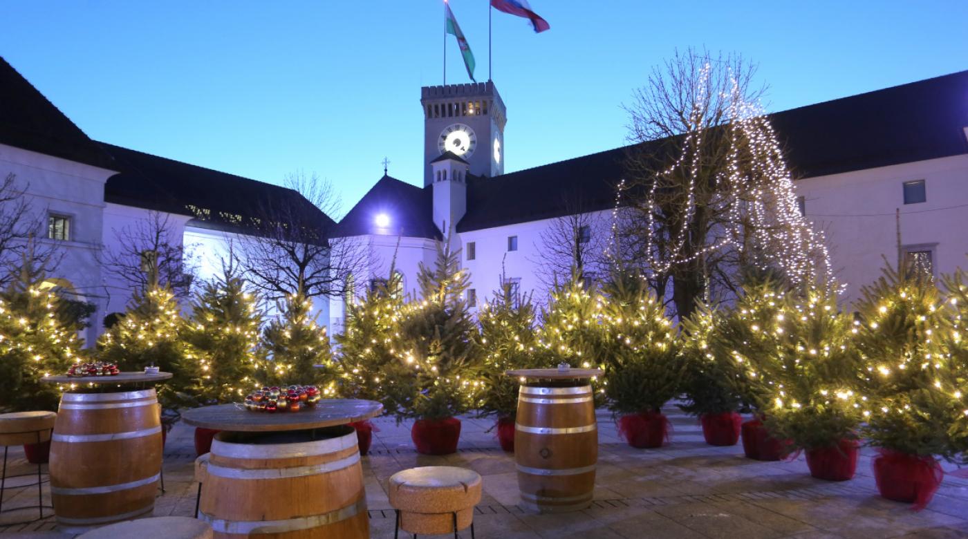 Castle Christmas. Photo: Miha Mally