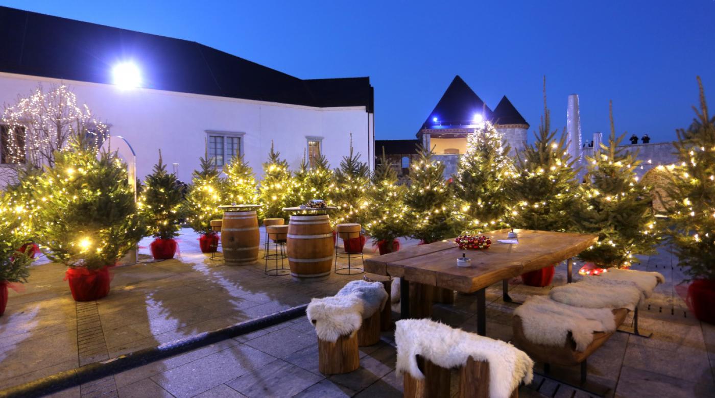 Castle Christmas. Photo: Miha Mally
