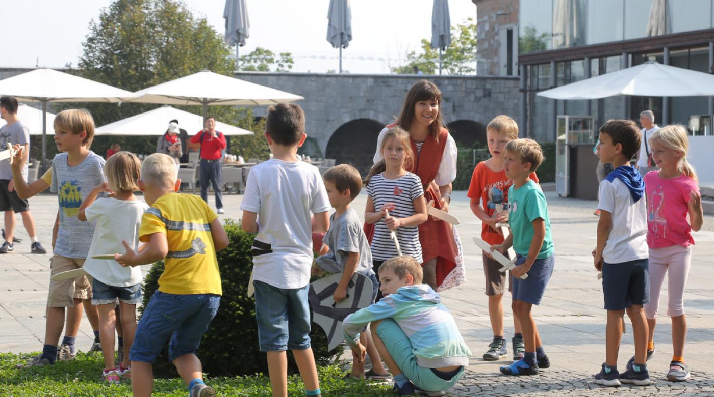 Poletno počitniško varstvo. Foto: Miha Mally