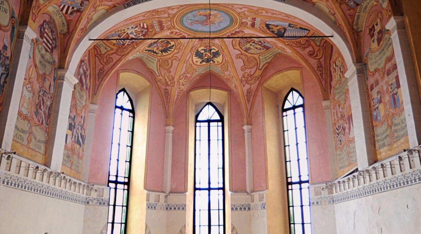 Notranjost Grajske kapele. Foto: arhiv LG