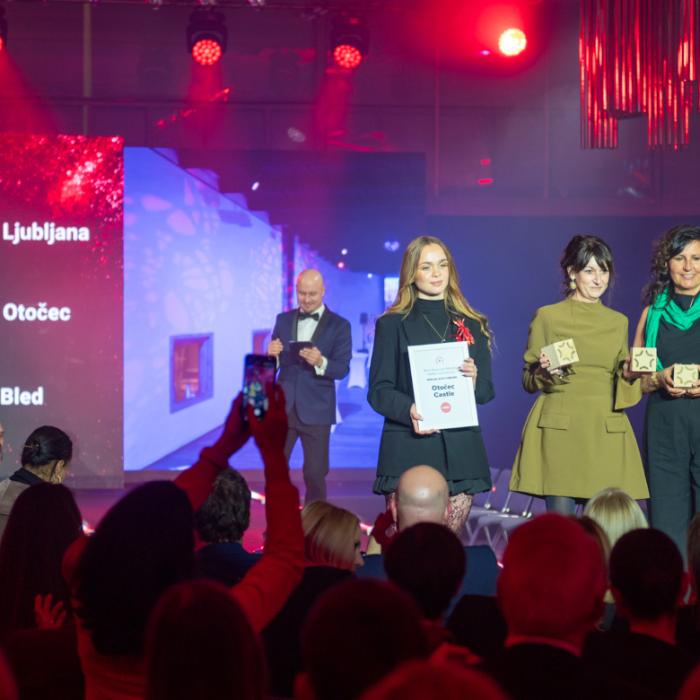 Podeljene kongresne zvezde 2026; Ljubljanski grad je v kategoriji posebnih prizorišč osvojil kar dve