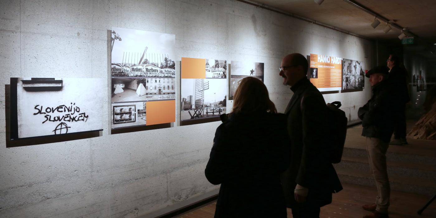 Otvoritev razstave Hanno Hardt: Slovenci - Odtisi preteklega. Foto: Miha Mally