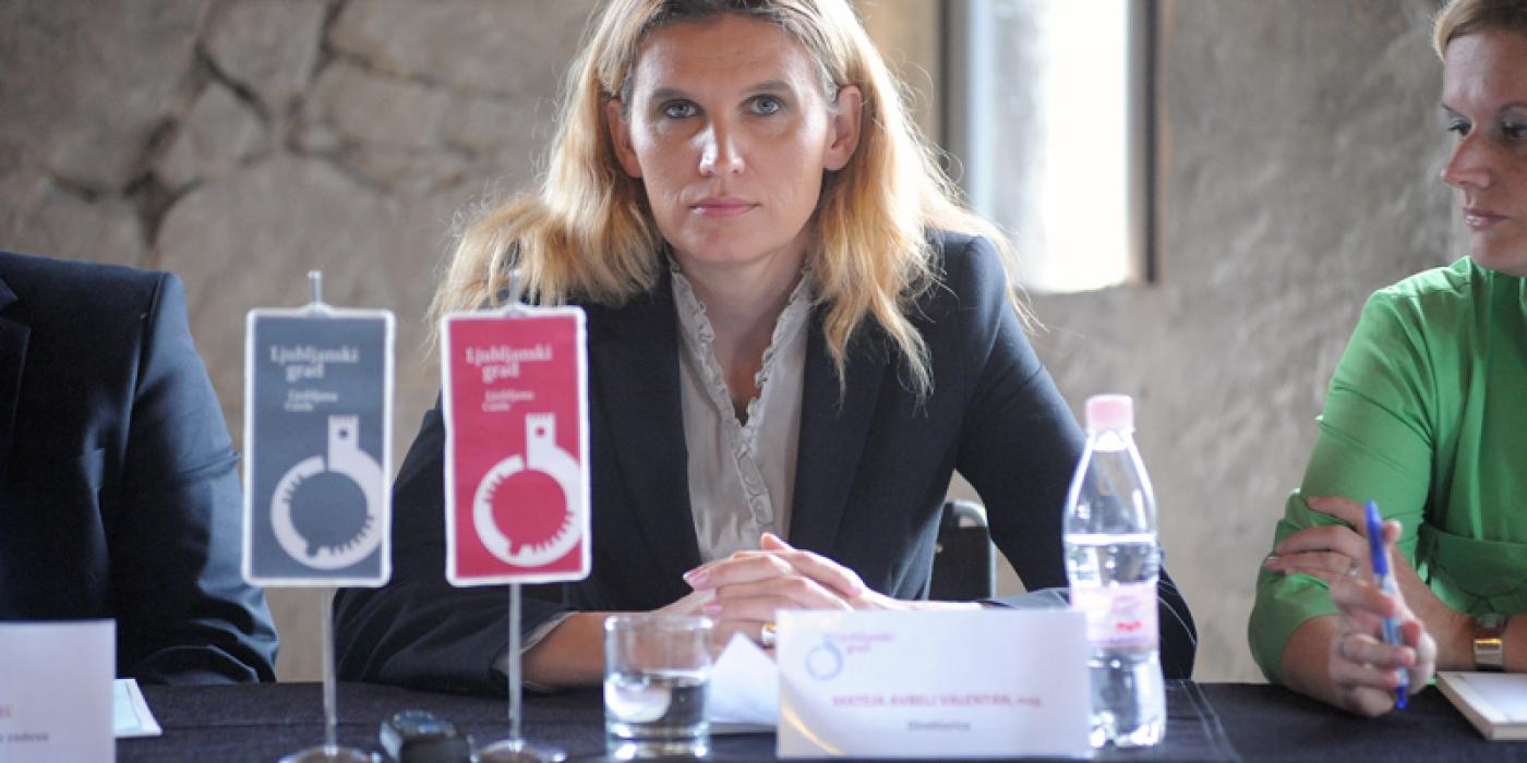Mateja Avbelj Valentan, direktorica Ljubljanskega gradu