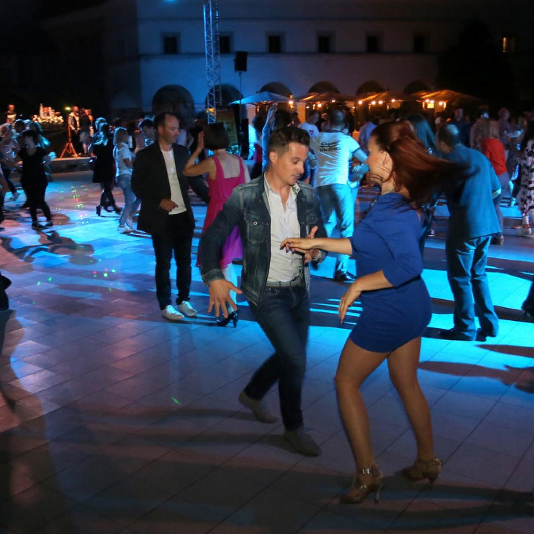 Plesni večer na Ljubljanskem gradu; foto: Miha Mally