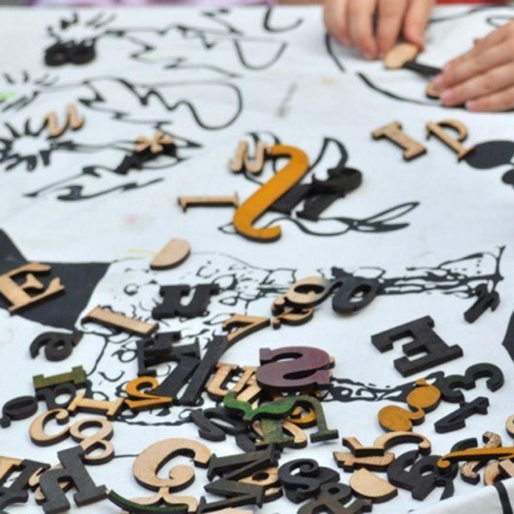 Letters Instead of a Brush; photo: Marko Drpić