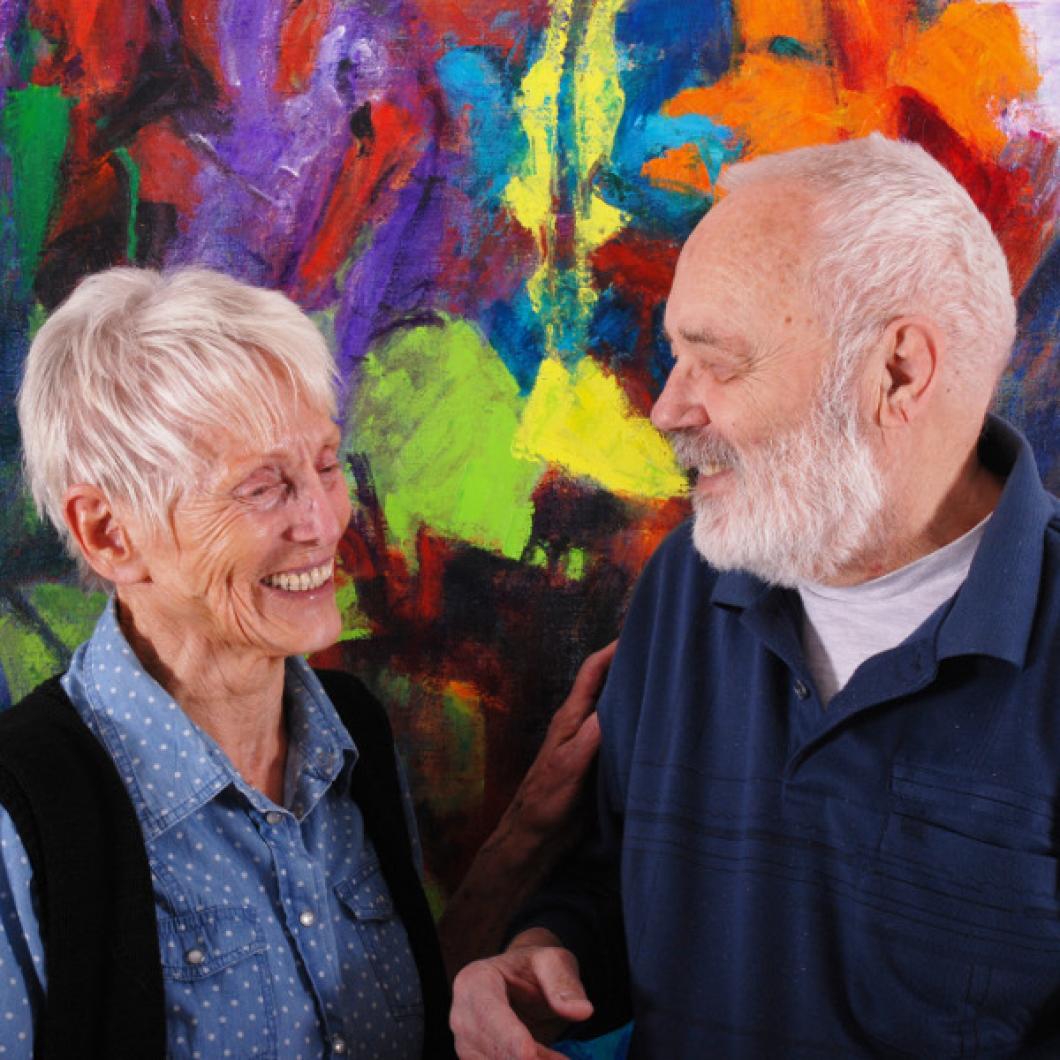 Milena Usenik and Emerik Bernard; photo: Marko Tušek