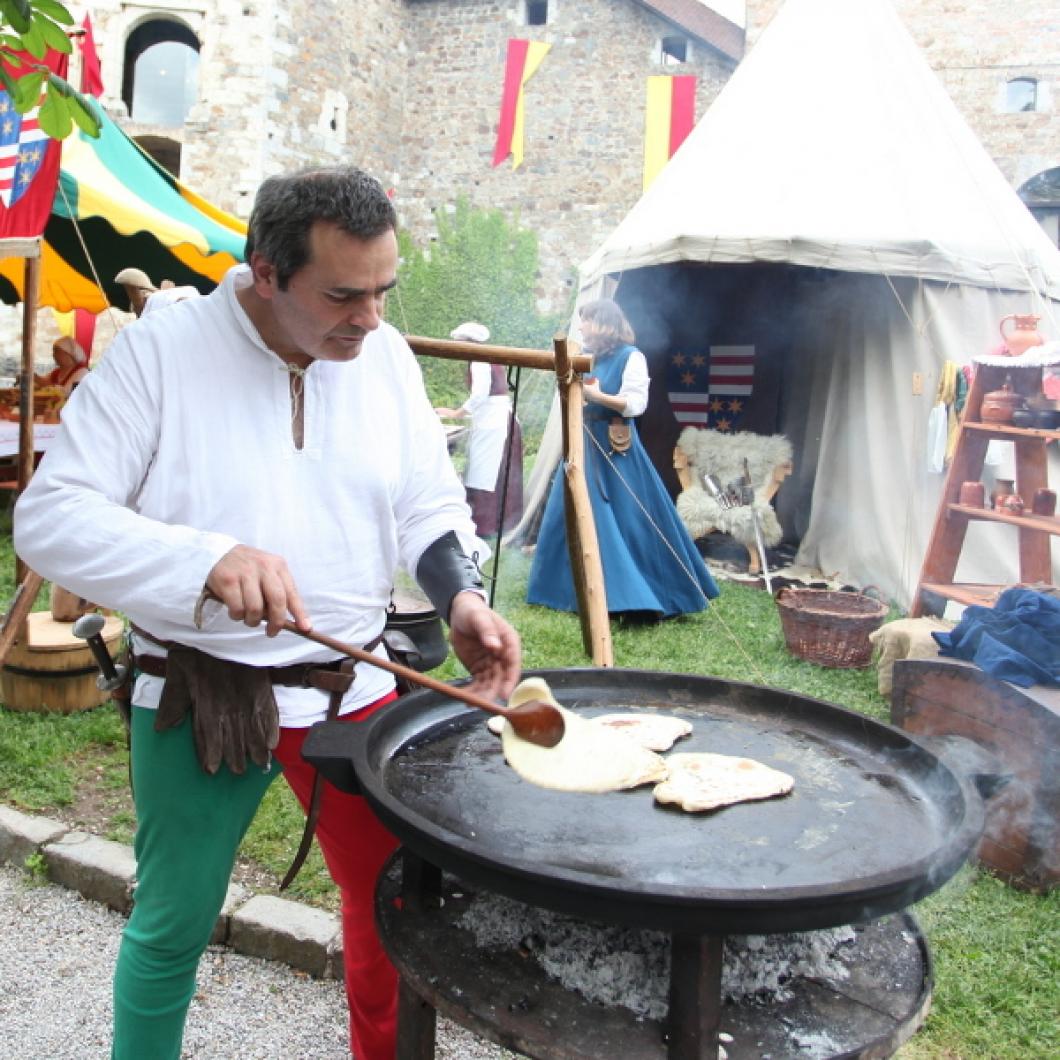 Srednjeveški tabor; foto: Miha Mally