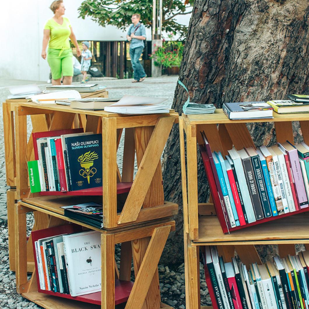 Library Under the Treetops; photo: Matej Perko