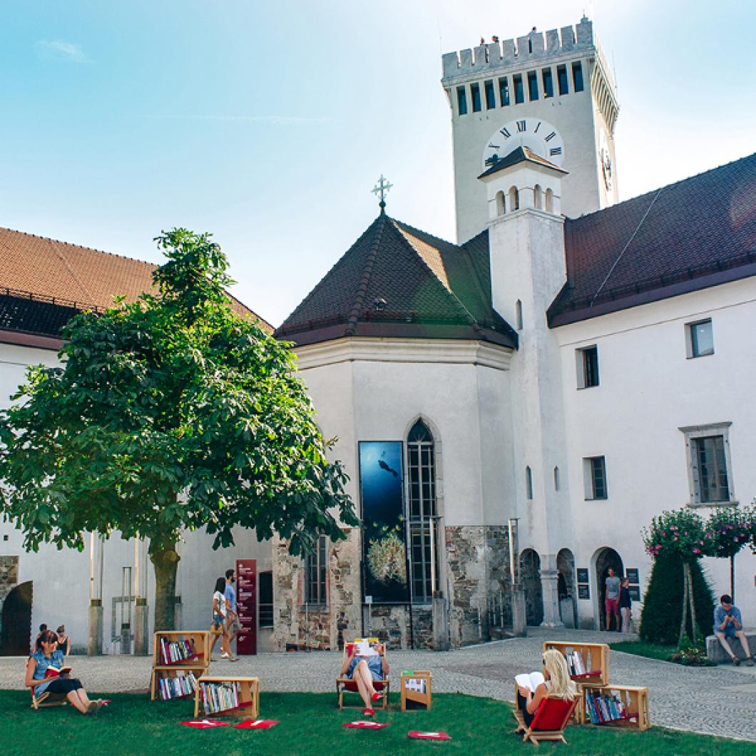 Library Under the Treetops; photo: Matej Perko