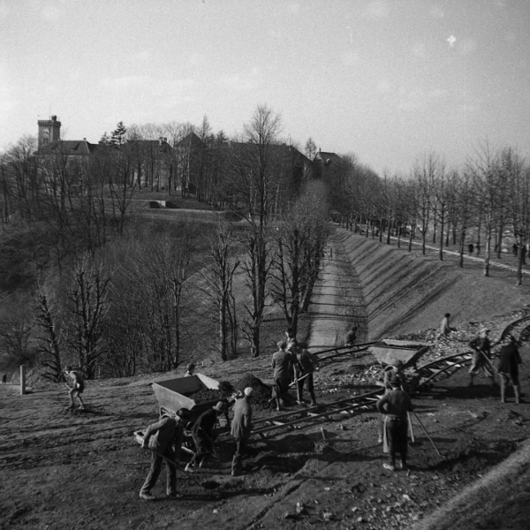 Peter Naglič; development of Šance, 1934; source: Slovene Etnographic Museum<br />
